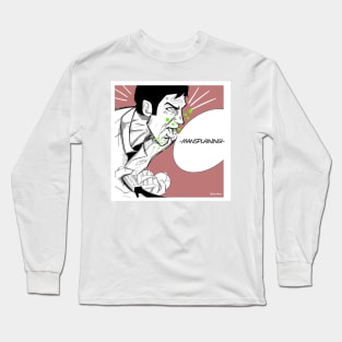 the crybaby in sports of tennis Long Sleeve T-Shirt